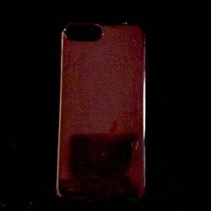 iPhone 6s Plus clear pink case